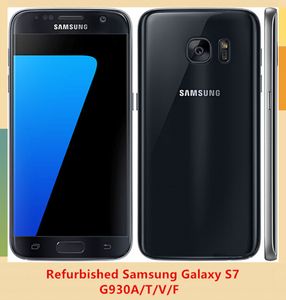 Samsung Galaxy S7 Yenilenmiş Orijinal G930A/G930V/G930F Kilitli Cep Telefonu Dört Çekirdek 4G LTE 5.1 ​​inç NFC GPS 12MP Akıllı Telefon 8 PC DHL