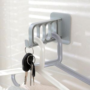 Cabides racks roupas casas roupas de parede montadas no quarto ganchos pendurados chaves de armazenamento de rack Acessórios para economia de espaço interno