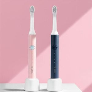 Wholesale xiaomi youpin resale online - XIAOMI YOUPIN SO WHITE EX3 Sonic Electric Toothbrush DuPont brush Ultrasonic Whitening Cleaner Teeth waterproof time A2257B