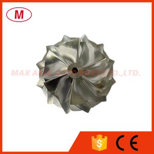 K04 52.50/68.00mm 6/6 blades High Performance Turbocharger Turbo Billet compressor wheel Aluminum 2618 Milling wheel for Cartridge/CHRA/Core