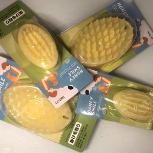 PET -tvättmaskin Cat Massage Brush Comb Cleaner Valp Tvättverktyg Mjuka milda silikonborstar snabbt klea penselverktyg SXAUG07