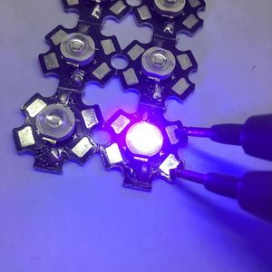 Light Beads UV Purple LED Ultraviolet Bulbs Lamp Chips 365nm 375nm 380nm 385nm 395nm 400nm 405nm For 1W 3W 5W High Power LightLight