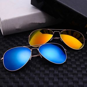 2022 New Double Bridge Aviation Sunglasse Motorcycle Sunglasses Man Woman Polarized Aviat Alloy Frame Polit Mirror Sun Glasses Male UV400 Eyewear for Men