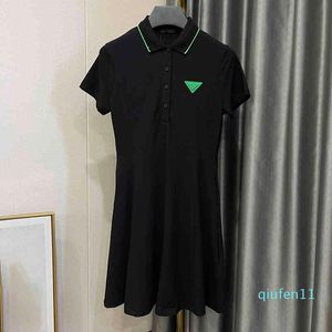 Le donne vestono le mode del progettista 2022 New Summer Casual Sport Style Lady Short Sleeve Confortevole donna Abiti classici Abbigliamento da donna