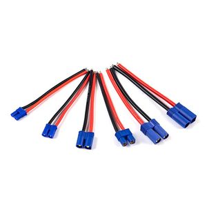 Andra belysningstillbehör EC2/EC3/EC5 manlig kvinnlig anslutning Pigtail Cable Silicone Wire RC Lipo Battery Toolother