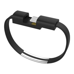 Cavi micro USB Bracciale Mini caricatore portatile colorato per cinturino da polso Caricatore di dati di tipo C per caricabatterie per Android universale
