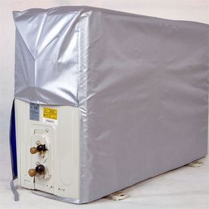 1 pz Aria Condizionata Esterna Copertura Condizionatore Polvere Impermeabile Lavaggio Anti-Polvere Sacchetto di Pulizia Anti-Neve Antipioggia 220427