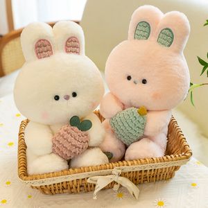 New Rabbit Plush Toy Doll Cute Fruit Bunny Doll Cuscino piccolo
