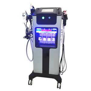 Multifunktion Facial Machine Hidrafacial syreinjektion Mikroström Face Lift Beauty Care Esthetic Machine med Dermapen