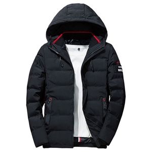 Vinter Men Coat Casual Parka Outwear Waterproof Thicken Warm Hooded Outwear Jacka Plus Size 3XL 4XL 5XL 201127