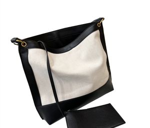 2022 High quality designer shoulder bag women's canvas mother child bag size 35 cm delivery box