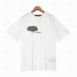 Tees masculino Designers Palms T camisetas soltas Moda Man S Shirt Casual Casual Clothing Shorts Sleeve Sleeve Rouves Tshirts 13