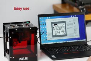 NEJE BL 10W Mini USB High Power Speed Laser Engraver Machine Portable CNC Laser Engraving Printer Router