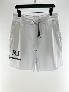 Luksusowy design szorty męskie swobodny letni spodnie krótki mężczyzna koszykówka litera na plażę druk moda czysta kieszonkowa kieszonkowa krótka