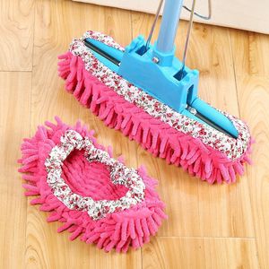 متعدد الوظائف تنظيف الغبار تنظيف الأحذية الكسول تطور الأحذية المنزل الأرضية تنظيف الألياف الدقيقة أحذية مجانية DHL