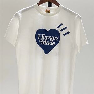 Human Made X Girls T-shirt Cry Slogan T-shirt Män Kvinnor Toppkvalitet Drop 210420