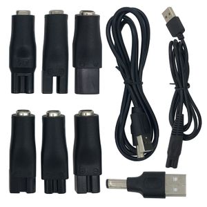 9PCS Ladegerät Kabel Ersatz für Haar Clipper Manscaped Hatteker Philips Norelco Wahl Trimmer Elektrische Rasierer Schönheit Instrument