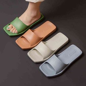 Sandálias de tábua de luz para adultos sandálias de verão banheiro doméstico interno Mulheres sandálias Sapatos de moda j220716
