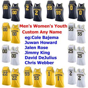 Michigan Wolverines College Basketball Jerseys Moritz Wagner Jersey Robinson Walton Jr. Franz Wagner Tim Hardoway Jr. Costume Costume