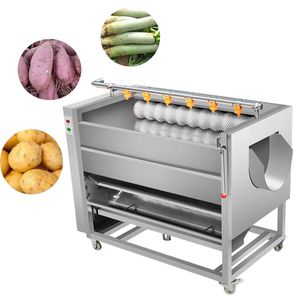 Potato Peeling Machine Automatic Commercial Taro Sweet Potato Ginger Electric Peeler For Sale