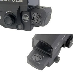 LCO Red Dot Sight Holograficzny karabin lunety Polujący Refleks REFLEX 1 MOA FIT 20 mm Rail Pełna aluminiowa konstrukcja