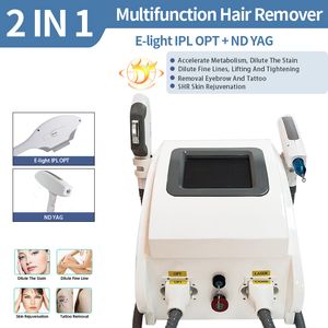 Opt ELight Hr IPL Intense Pulse Light Facial and Body Laser Hair Removal Machine ND YAG Black Doll Treatment