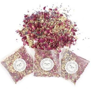 1510Packs Confetti di nozze naturali Fiori secchi Petali di rosa Pop Addio al nubilato Decorazione festa di compleanno Fai da te Regalo di San Valentino 220815