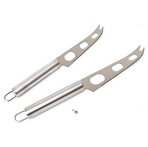 Kitchen Tools 3 Holes Cake Butter Pizza Knives Durable Stainless Steel Cheese Knife Resuable Easy To Clean RRA13304