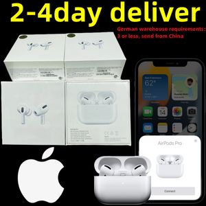 Top quality Apple AirPods Pro Air Gen Pods H1 Chip Earphones Transparency Wireless Charging Bluetooth Headphones AP3 AP2 Earbuds nd Headsets usps DHL