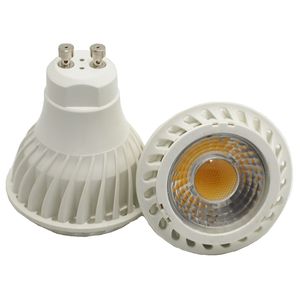 7W DC MR16 GU10 COB LED Spotlight Dimmable LEDs Bulb lamp Downlight Aluminum Cool Spot light Table Ceiling light 220V