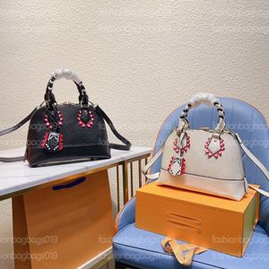 Crafty Alma PM Tote Bag Designer Bags Black White Crossbody Swork Designers Designers женские сумочки