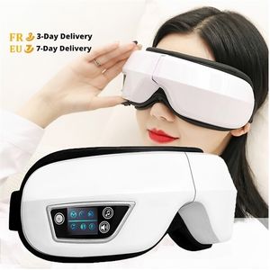 DIOZO Air Pressure Vibration Compress s Mask Bluetooth Music Fatigue Relief Relax Eye Massager Rechargeable 220630