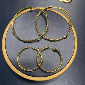 Hoop Huggie Roman Style Summer Cool Color Circle Серьги Женская винтаж энтик -подарки для женщин ZK30HOOP