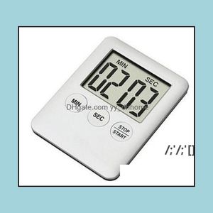 Kitchen Timers Tools Kitchen Dining Bar Home Garden Simple Life Practical Use Digital Square Lcd Display Timer Electronic Cooking Stopwat