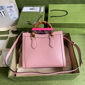 Top-Qualität Handtaschen Modedesigner Totes Tasche Luxus Damen Umhängetaschen Weibliches echtes Leder Kette Bambusgriff Handtasche