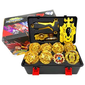 Tomy Beyblade Burst GT Gold Set Sathers Toy Gyro -Toupie Metal God Fafnir Spinning Bayblade Bey Blades для детей 220505