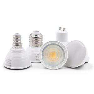 Spot Bulb V MR16 E27 Dimble LED GU10 lampor för hem med MR16 Natural White Beam Angle V Spot Light