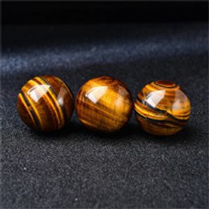 Природный Tiger Eye Crystal Crystal Crystal с удивительной вспышкой рукой полированная сфера Reiki Election MiCitation Chakra массаж домашнего украшения коллекция