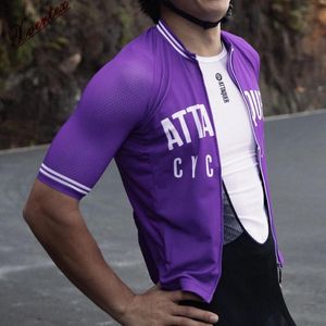 Rennjacken Attaquer Cycling Base Layer 2022 Cool Mesh Atmungsaktive leichte Unterwäsche Rennrad MTB Kurzarm Tops WearRacing