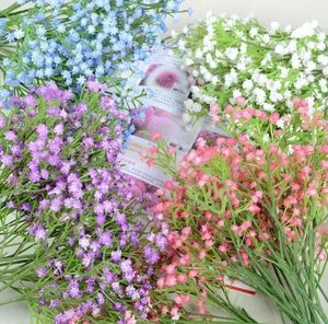 Gypsophila 90Heads 52cm Bebekler Nefes Yapay Çiçekler Plastik Çingene Diy Çiçek Buketleri Düğün Ev Dekorasyonu F0622