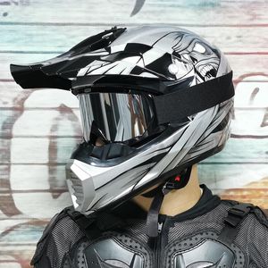 Caschi motociclisti in bicicletta fuoristrada addominali per casco da corse menwomen motocross in bici elmetmotorcycle