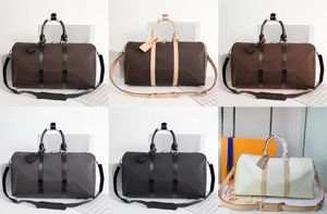 2022 luxury fashion men women high-quality travel duffle bags brand designer luggage handbags With lock large capacity sport bag size:54CM on Sale