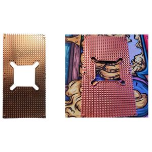 Ventilateur De Radiateur De Cuivre achat en gros de Fans refroidissements pour RTX Purs de cuivre pur Copper Tiler graphique Carte Mémoire auxiliaire Radiateur x180 mm
