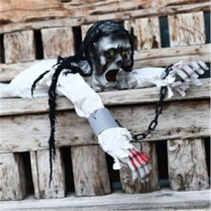 Party Decoration Bright Eyes Halloween Crawl Ghost Home Bar Club Scary Decorations Haunted House Escape Zombie Arrangement Party