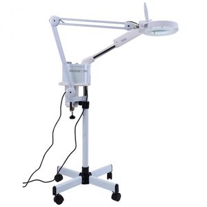 2 in 1 aromatherapy salon cold benice medical facial spa face steamer professional spa with lamp with magnifying light