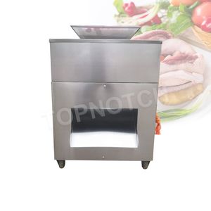 High Efficiency Commercial Meat Shredding Cutting Machine Fresh Frozen Meat Cube Cutter