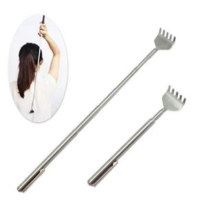 Body Massager Pocket Size Portable Telescopic Extenderable Extending Back Scratcher Pen Clip Massage Tools