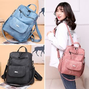 Mode Quaste Rucksack Taschen Frauen Tasche Handtasche Tasche Geldbörse Schultaschen Pu Leder Schulter Reise