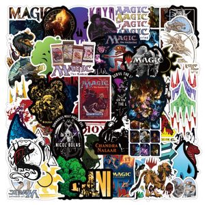 50 pçs/lote Hot MTG Stickers New Magic the Gathering Game Cartoon Graffiti Sticker Tronk Guitar Water Cup Water Sticker Car Sticker Waterproof Stickers