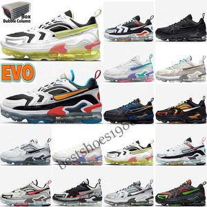 Wholesale shoes closets resale online - EVO running shoes Evolution of Icons Hyper Grape Triple Black Blue Yellow Collectors Closet Wolf Grey men women outdoor sports trainer